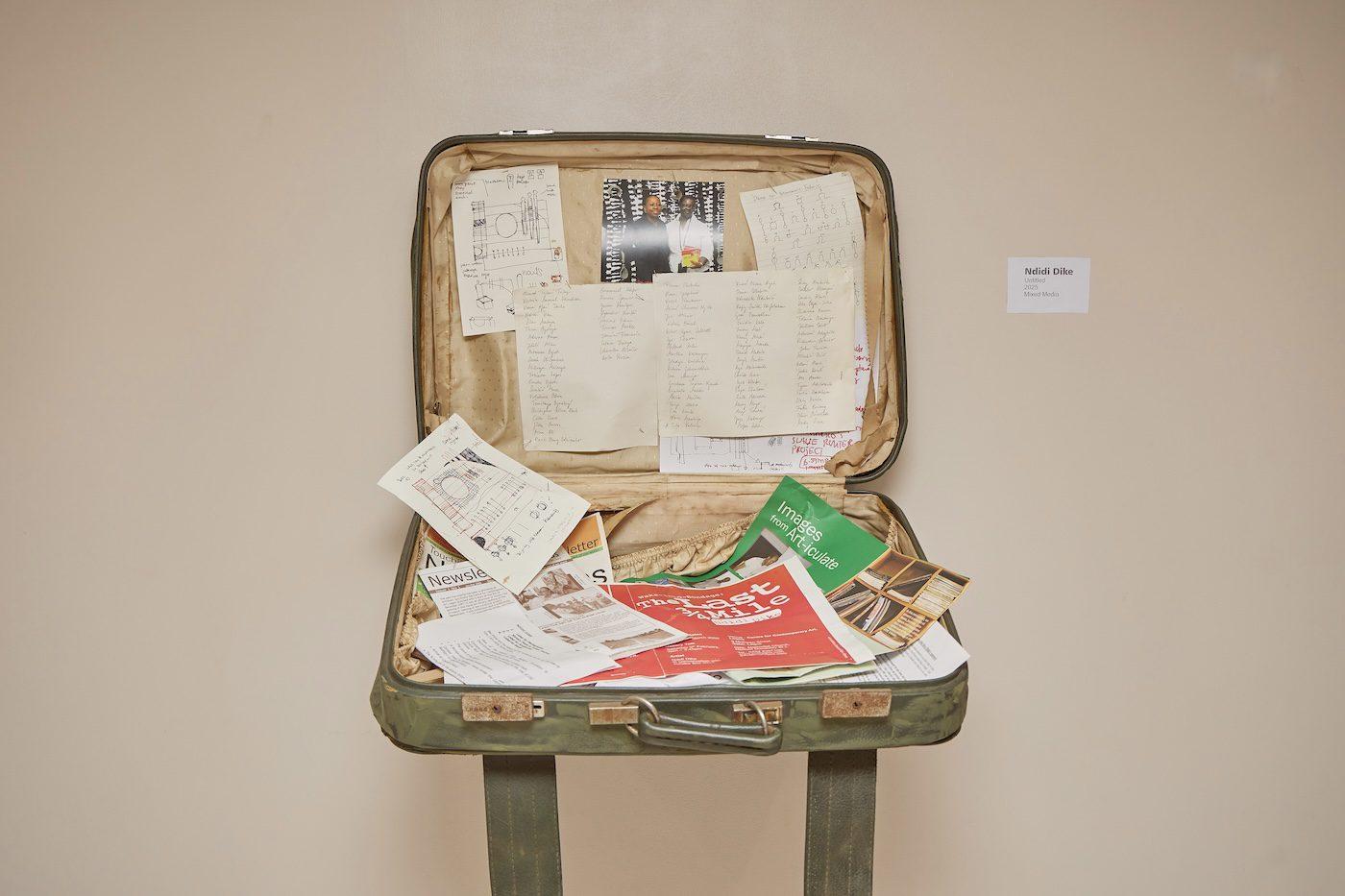 Installation View 'Archives and Memories' at Centre for Contemporary Art (CCA), Lagos